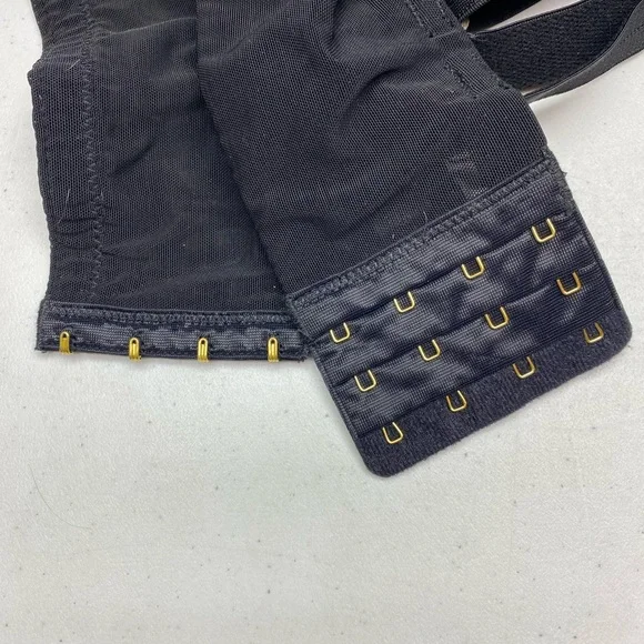 AG BLK/ WHT STRIPE Lightly Lined Underwire, 38C *P1045 - Picture 5 of 7